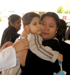 After Three Years, Father Recognizes Handicapped Child