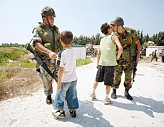Lebanese Troops Move Into South