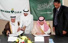 Maaden Signs Deal With Saudi Canadian Mining