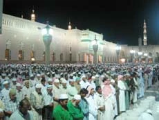 Millions Pray at Holy Mosques