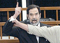 Saddam Sentenced to Hang