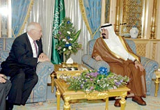 Abdullah, Cheney Discuss Iraq