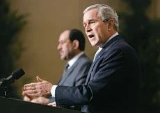 Bush Backs Iraqi PM