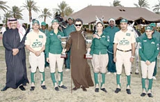 Prince Alwaleed Congratulates Kingdom Equestrian Team