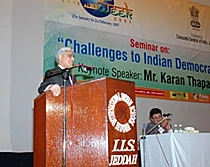 Indian Politicians Lack Conviction, Says Karan