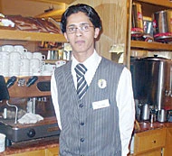 ‘I Am Proud of Being a Waiter’