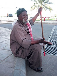 80-Year-Old Man Living on Makkah Streets