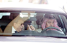 Saud Allays Arab Fears