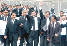 Chief Justice’s Suspension Draws Protests