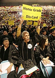 Andrew Card Booed at UMass