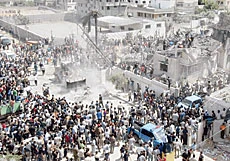 Israeli Tanks Cross Into Gaza Strip