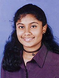 Sharon Wins Top Position in CBSE Exam