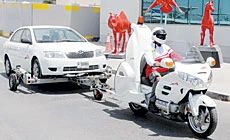 Dubai Plans Towing Bikes to End Traffic Woes