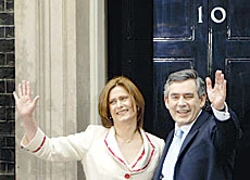 Brown Takes Over as Prime Minister