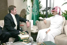 Prince Alwaleed Receives Australian Parliamentary Team