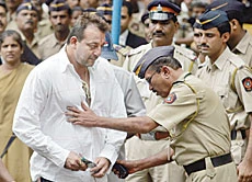 Actor Dutt Jailed for Six Years