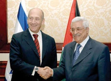 Abbas, Olmert Hold Historic Talks