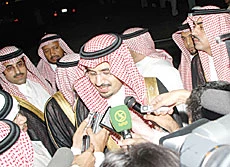 Prince Nawaf Thanks King, Crown Prince