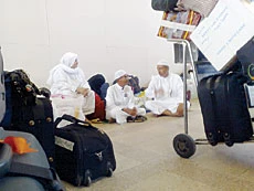 Pilgrims Squat All Around as Airport Chaos Continues