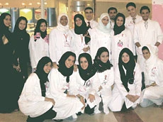 Jeddah Interns Join Fight Against Breast Cancer