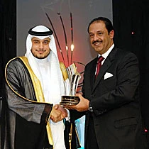 Alwaleed Recipient of Coveted MEBA Award