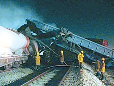 Train Crash South of Riyadh