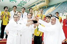 Ittihad Water Polo Team Saudi League Cup Champions