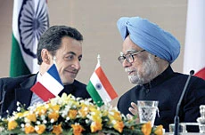 Sarkozy Backs India’s Attempt to Develop Nuclear Energy