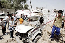 US Rockets Target Iraq Hospital