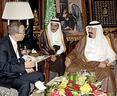 King, Ban discuss key issues