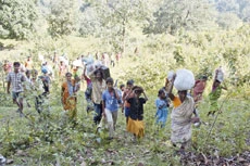 Hundreds of Indian Christians flee homes