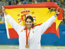 Nadal spices it up with golden treble