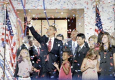 Obama fires up old magic