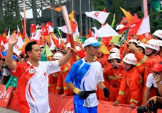 Torch comes to Beijing
