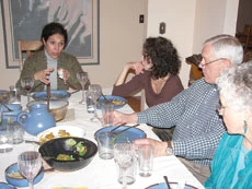 Dining together to do away with divide
