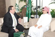 Prince Alwaleed receives Georgian envoy to GCC