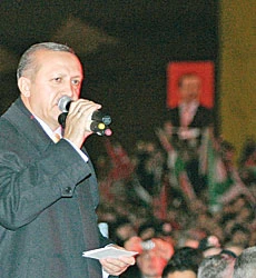 Erdogan gets a hero’s welcome