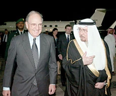 King appeals for Palestinian unity
