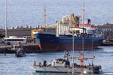 Israeli Navy fires at Gaza relief ship