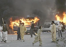 Sharif supporters protest court ruling