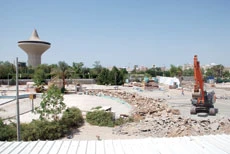 Khuzam park dismantled