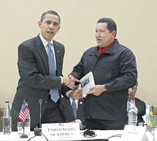 Obama reaches out to Cuba, Chavez