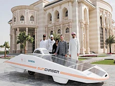 GCC region’s first solar powered car