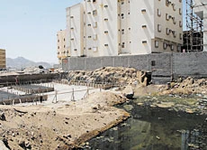 Wastewater from dorm pollutes neighborhood