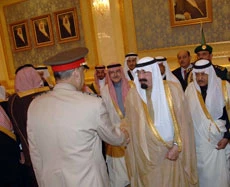 King Abdullah returns to Riyadh