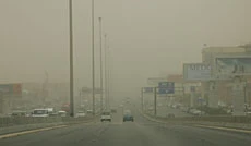 Six die as sandstorm blinds EP