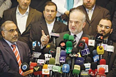 Al-Maliki left out of new bloc