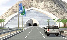 Makkah-Taif tunnel in 3 years