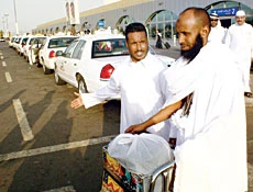 Airport cabbies vent anger at lack of proper policing