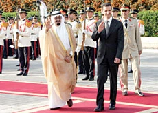 King’s Syria visit opens new chapter